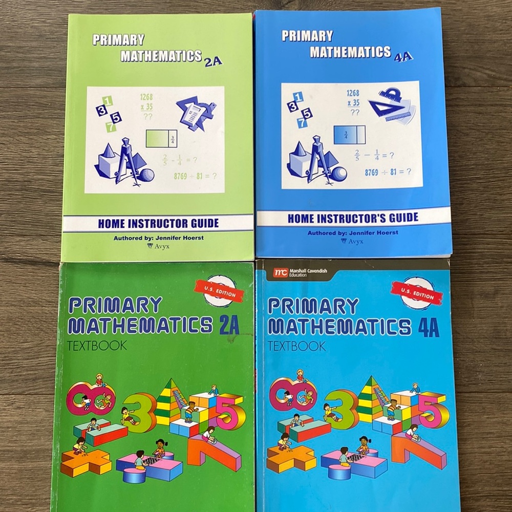 Singapore Primary Mathematics 2A & 4A
